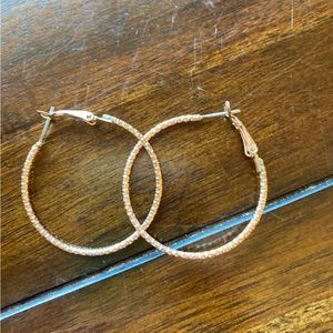 Womens golden earrings